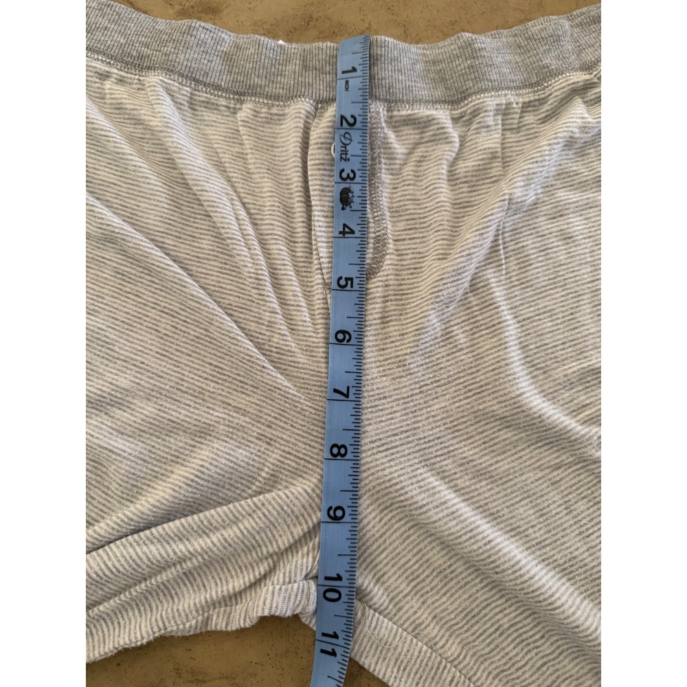 Splendid Womens Gray Ribbed Knit Pajama Set Long Sleeve Leggings Size Large - Picture 15 of 16